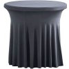 TENTino Elastický obrus SKIRTING na kaviarenský nízky stôl 80 cm VIAC FARIEB Farba obrusu: TMAVOŠEDÁ / ANTRACIT TENTino Elastický obrus SKIRTING na kaviarenský nízky stôl 80 cm VIAC FARIEB Farba obrusu: TMAVOŠEDÁ / ANTRACIT