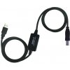 PremiumCord ku2rep15ab USB 2.0 repeater a propojovací A/M - B/M, 15m, černý PremiumCord ku2rep15ab USB 2.0 repeater a propojovací A/M - B/M, 15m, černý