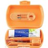CURAPROX Kids travel set oranžový (1x zubná kefka, 2x medzizubná kefka CPS, 1x zubná pasta mäta 6+ 10 ml, 1x nálepka) 1x1 set CURAPROX Kids travel set oranžový (1x zubná kefka, 2x medzizubná kefka CPS, 1x zubná pasta mäta 6+ 10 ml, 1x nálepka) 1x1 set