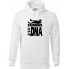 Swimming is in my DNA - Mikina pánska Cape s kapucňou - L ( Biela ) Swimming is in my DNA - Mikina pánska Cape s kapucňou - L ( Biela )