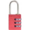 RV.12002.30 kódový visiaci zámok Červená RV.12002.30 kódový visiaci zámok Červená