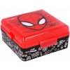 Stor Delený plastový box na desiatu Spiderman 51393