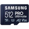 Samsung PRO Ultimate/micro SDXC/512GB/UHS-I U3 / Class 10/+ Adaptér/Modrá MB-MY512SA/WW Samsung PRO Ultimate/micro SDXC/512GB/UHS-I U3 / Class 10/+ Adaptér/Modrá MB-MY512SA/WW