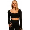 Dámsky top GymBeam BeastPink Women‘s Sense Crop Top Black M Dámsky top GymBeam BeastPink Women‘s Sense Crop Top Black M