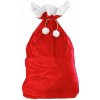 Vrece Mikuláša červené veľké XL velúrové Vrece Mikuláša červené veľké XL velúrové