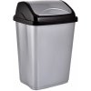 Orion Odpadkový kôš VITTARIO kolíska 26 l, šedý Orion Odpadkový kôš VITTARIO kolíska 26 l, šedý