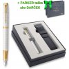 Parker IM Premium biele rastr. plniace pero GT FP, darčeková kazeta Biela Parker IM Premium biele rastr. plniace pero GT FP, darčeková kazeta Biela