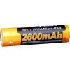 Nabíjacia batéria 18650 Fenix 2600mAh 3,6V Li-Ion - s elektronickou ochranou a micro-USB konektorom Nabíjacia batéria 18650 Fenix 2600mAh 3,6V Li-Ion - s elektronickou ochranou a micro-USB konektorom