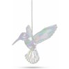 Vianočná ozdoba - irizujúci, akrylový kolibrík - 95 x 100 x 65 mm Vianočná ozdoba - irizujúci, akrylový kolibrík - 95 x 100 x 65 mm