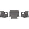 Keter SCANDI LINEA SET Mountain Grey/Grafit