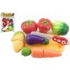 Teddies zelenina krájecí plast s prkénkem 13,5x8cm s nožem Teddies zelenina krájecí plast s prkénkem 13,5x8cm s nožem