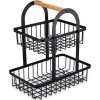 Kovový košík na ovocie RAINBOW 2poschodový čierny 27x18,5x31cm Kovový košík na ovocie RAINBOW 2poschodový čierny 27x18,5x31cm