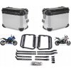HLINÍKOVÉ MOTOCYKLOVÉ KUFRE + STOJAN UNI SADA BMW F900XR S1000XR R1150GS HLINÍKOVÉ MOTOCYKLOVÉ KUFRE + STOJAN UNI SADA BMW F900XR S1000XR R1150GS