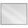 Mexen Erma, LED kúpeľňové zrkadlo s podsvietením a čiernym rámom 100x80 cm, 6000K, ochrana proti zahmlievaniu, 9814-100-080-611-70 Mexen Erma, LED kúpeľňové zrkadlo s podsvietením a čiernym rámom 100x80 cm, 6000K, ochrana proti zahmlievaniu, 9814-100-080-611-70