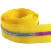 Zips metráž / 5 mm / žltý / dúhové zúbky Zips metráž / 5 mm / žltý / dúhové zúbky