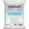 Cernit translucent 56g strieborná glitter