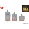 MAKRO - Sviečka LED 3ks MAKRO - Sviečka LED 3ks