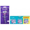 Gillette Venus 5 DeLuxe Smooth Swirl + Comfortglide 12 ks