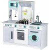 Veľká drevená detská kuchynka s príslušenstvom ECOTOYS Veľká drevená detská kuchynka s príslušenstvom ECOTOYS