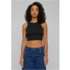 Women's cropped top black čierna M Urban Classics 4065812625847 Women's cropped top black čierna M Urban Classics 4065812625847