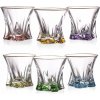 Aurum Crystal BOHEMIA COOPER COLOUR POHÁR NA WHISKY 6 x 320 ml