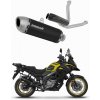 Suzuki DL 650 V-Strom 2017 - 2025 ladený výfuk S6 BLACK + dB killer Suzuki DL 650 V-Strom 2017 - 2025 ladený výfuk S6 BLACK + dB killer