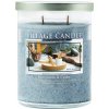Village Candle Vonná svíčka - Palo Santo & Cedar, střední - poškozené víčko Village Candle Vonná svíčka - Palo Santo & Cedar, střední - poškozené víčko