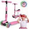 BALANČNÁ KOLOBEŽKA 3V1 ODRÁŽADLO TROJKOLKA LED RUŽOVÁ BALANČNÁ KOLOBEŽKA 3V1 ODRÁŽADLO TROJKOLKA LED RUŽOVÁ