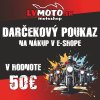 Darčeková poukážka LVMOTO.SK v hodnote 50€ Darčeková poukážka LVMOTO.SK v hodnote 50€