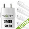 4x LED trubicové svetlo 120 cm 18 W 2430 lm 4000K G13 T8 4x LED trubicové svetlo 120 cm 18 W 2430 lm 4000K G13 T8
