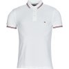 Tommy Hilfiger Polokošele s krátkym rukávom TIPPED SLIM FIT POLO Biela Tommy Hilfiger Polokošele s krátkym rukávom TIPPED SLIM FIT POLO Biela