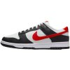 Nike nízke tenisky Dunk Low White Black Red čierna