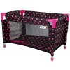 LEAN Toys 7701 Posteľ pre bábiku Alice 52,5 x 30,5 cm, čierna a ružová LEAN Toys 7701 Posteľ pre bábiku Alice 52,5 x 30,5 cm, čierna a ružová