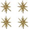 House Doctor Vianočná ozdoba Spike Small Brown Glitter – set 4 ks House Doctor Vianočná ozdoba Spike Small Brown Glitter – set 4 ks