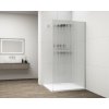 Polysan Esca - Sprchová stena Walk-In 90x210 cm, leštený hliník/sklo Flute ES1390-01 Polysan Esca - Sprchová stena Walk-In 90x210 cm, leštený hliník/sklo Flute ES1390-01