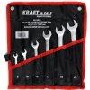 Kraft & Dele Sada očko-vidlicových kľúčov 6ks KD10935