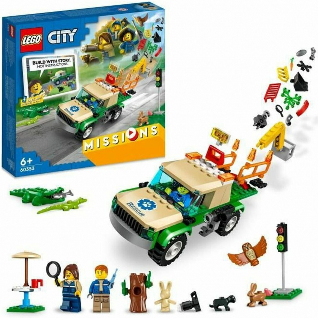 LEGO® City 60353 Záchranné misie v divočine