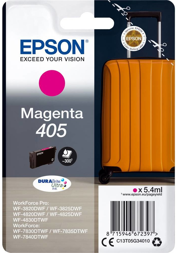 Epson 405 Magenta - originálny