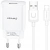 USAMS T21 sada adaptéra s portom USB-A a kábla USB-A na Lightning - 10,5W - 1 m - biela - možnosť vrátiť tovar ZADARMO do 30tich dní USAMS T21 sada adaptéra s portom USB-A a kábla USB-A na Lightning - 10,5W - 1 m - biela - možnosť vrátiť tovar ZADARMO do 30tich dní