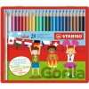 Pastelky STABILO color sada 24 ks v kovovom puzdre Pastelky STABILO color sada 24 ks v kovovom puzdre