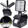 LAMPA DO MAKITA 18V HALOGÉNOVÁ, LED PRACOVNÁ NA AKUMULÁTOR LAMPA DO MAKITA 18V HALOGÉNOVÁ, LED PRACOVNÁ NA AKUMULÁTOR