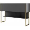 Komoda Luxe Anthracite and Gold Komoda Luxe Anthracite and Gold