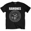 Tričko Ramones - Presidential Seal, Unisex,Čierna,3XL Tričko Ramones - Presidential Seal, Unisex,Čierna,3XL