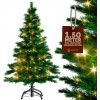 UMELÝ VIANOČNÝ STROMČEK S LED SVETLAMI 150 CM + STOJAN ZELENÝ SVIATKY UMELÝ VIANOČNÝ STROMČEK S LED SVETLAMI 150 CM + STOJAN ZELENÝ SVIATKY