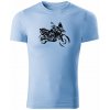 T-ričko BMW F800 pánske tričko Farba trička: Nebeská Modrá, Veľkosť: S T-ričko BMW F800 pánske tričko Farba trička: Nebeská Modrá, Veľkosť: S