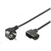 PREMIUMCORD Kabel napájecí 230V 5m úhlový 90st kpsp5-90 PREMIUMCORD Kabel napájecí 230V 5m úhlový 90st kpsp5-90