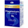 GS Magnesium citrát 1340mg + B6 50 + 50 tabliet GS Magnesium citrát 1340mg + B6 50 + 50 tabliet