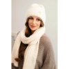 Mondo Italia Dámsky set čiapka a šál CZ7 krémový Univerzálna Krémová Mondo Italia Dámsky set čiapka a šál CZ7 krémový Univerzálna Krémová