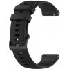 Techsuit - Watchband 18mm (W006) remienok pre Huawei Watch GT 4 (41 mm) / W1 / Honor Watch S1 / Garmin Venu 2S / Vivoactive 4S - čierny Techsuit - Watchband 18mm (W006) remienok pre Huawei Watch GT 4 (41 mm) / W1 / Honor Watch S1 / Garmin Venu 2S / Vivoactive 4S - čierny