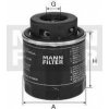filter olejový mann W 712/94 MANN FILTER 56225 filter olejový mann W 712/94 MANN FILTER 56225